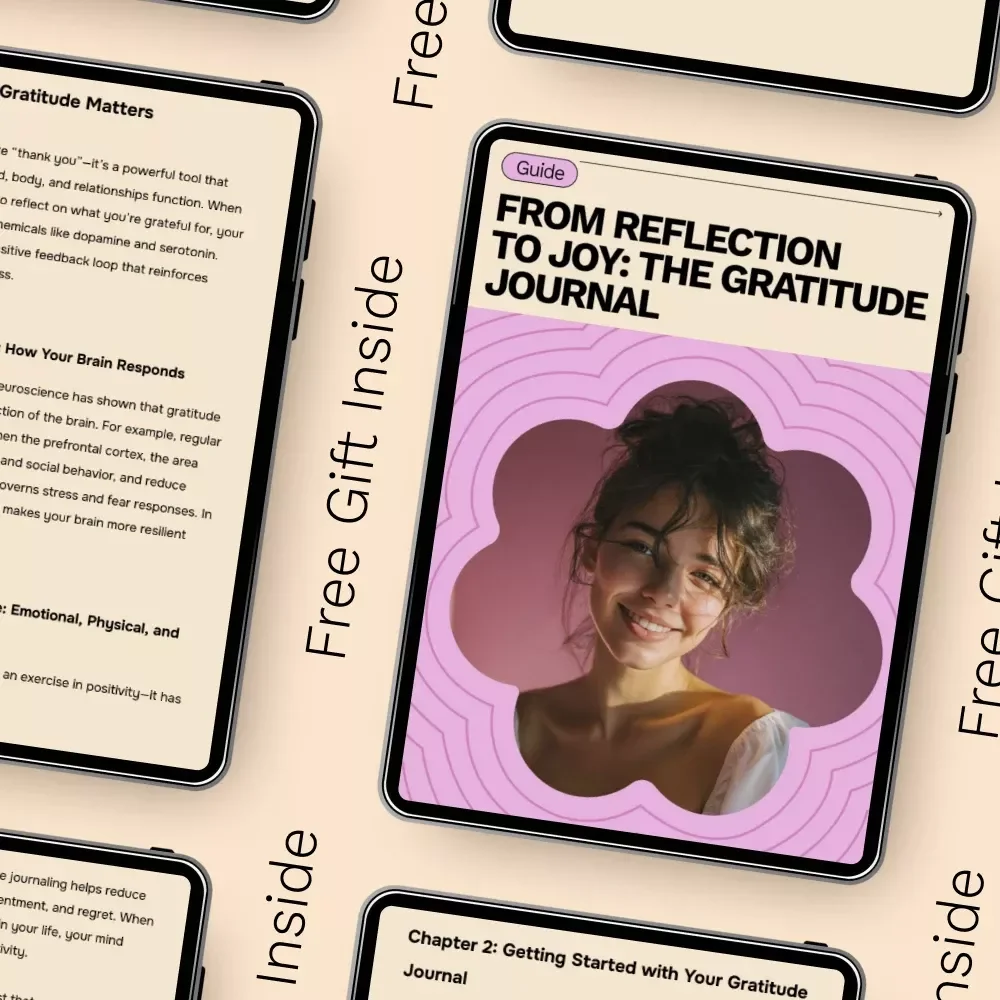 From Reflection to Joy: The Gratitude Journal | A Practical Guide on how to keep a gratitude journal for Mindfulness, Positivity & Lasting Happiness