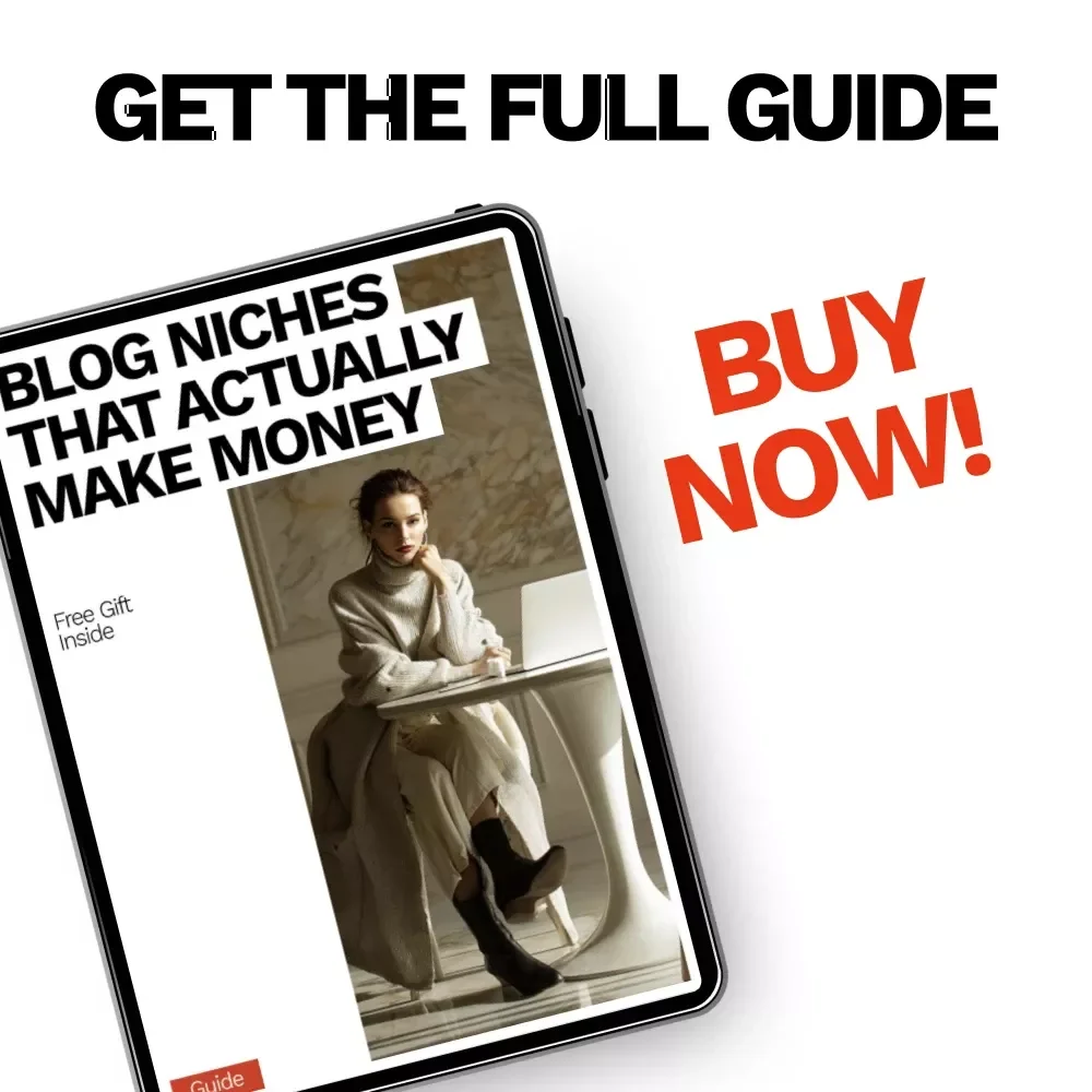 Blog Niches That Actually Make Money – Profitable Blog Niches Guide for Smart Bloggers, Content Creators & Digital Entrepreneurs