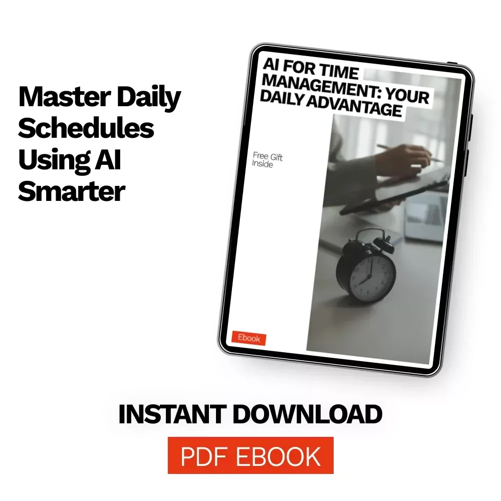 AI for Time Management: Your Daily Advantage – Smart Scheduling Ebook for Productivity, Focus & Workflows | ai for time management and scheduling