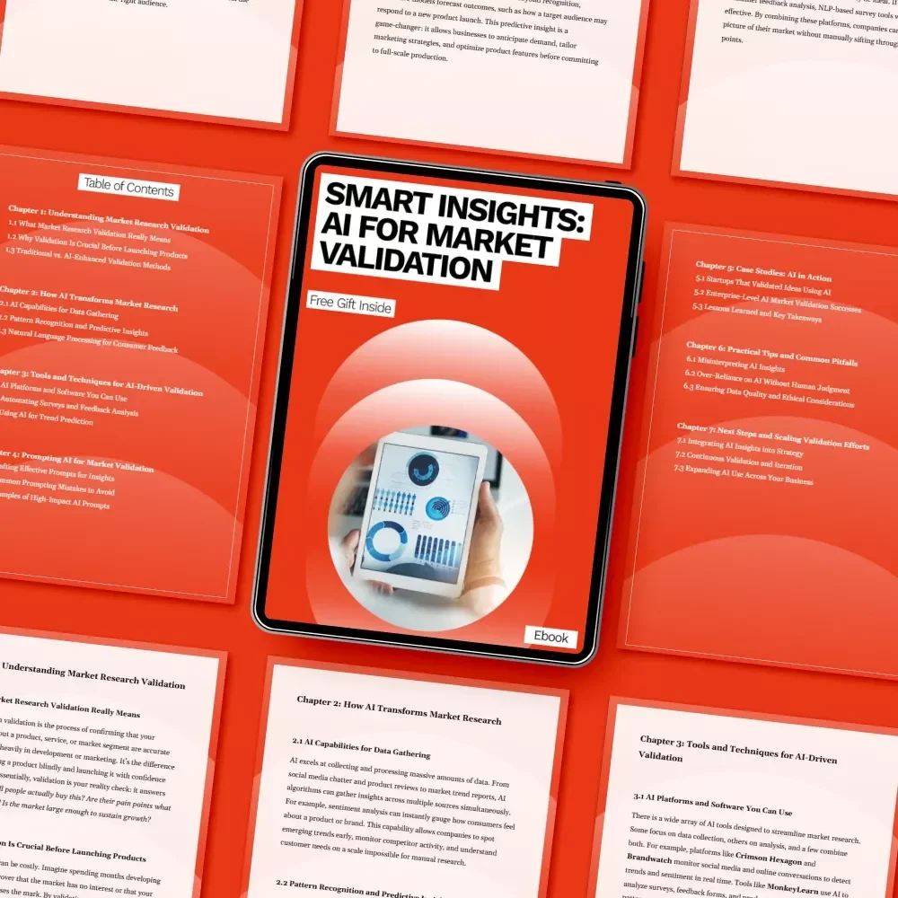 Smart Insights: AI for Market Validation – Practical Ebook Guide to ai for market research validation, Data-Driven Idea Testing & Smarter Product Launch Decisions