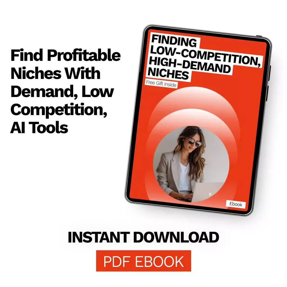 Finding Low-Competition, High-Demand Niches Ebook | Step-by-Step Guide on How to Find Low Competition High Demand Niches for Online Business, Content & Digital Products