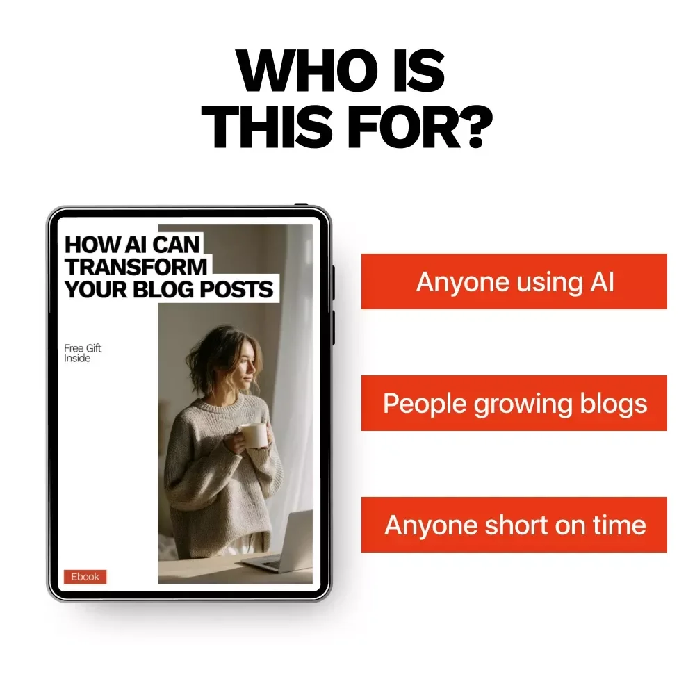 How AI Can Transform Your Blog Posts – Smart eBook Guide to ai writing tools for blog posts, Faster Content Creation, Better SEO & Consistent Blogging
