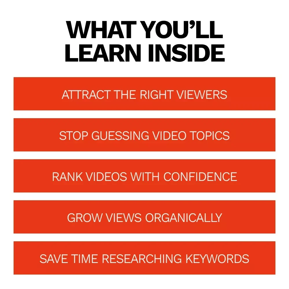 Find Your YouTube Audience – Beginner’s Guide to YouTube Keyword Research for Beginners, Grow Views, Understand Search Intent, Simple SEO Strategy for New Creators