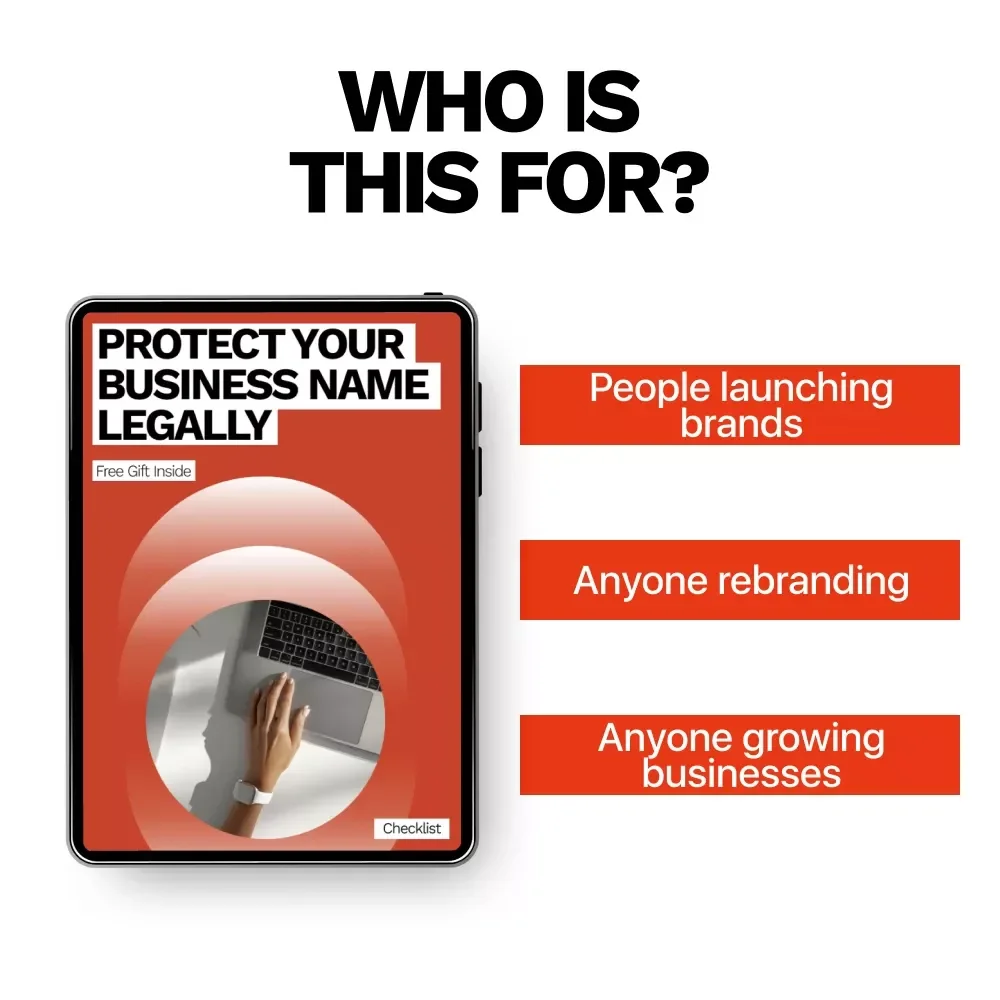 Protect Your Business Name Legally – Checklist for Entrepreneurs | How to Protect Your Business Name Legally Step by Step