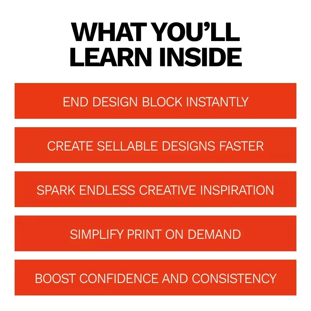 50 Explosive T-Shirt Design Ideas Checklist | Print on Demand T Shirt Design Ideas for Creators, Etsy Sellers & POD Businesses