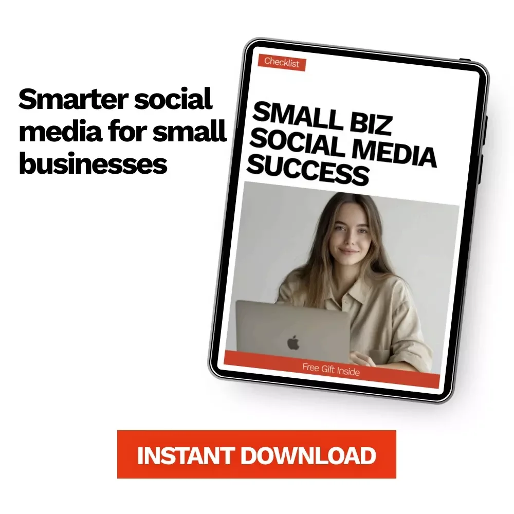 Small Biz Social Media Success Checklist – Find the best social media platform for small business growth, content planning & audience strategy