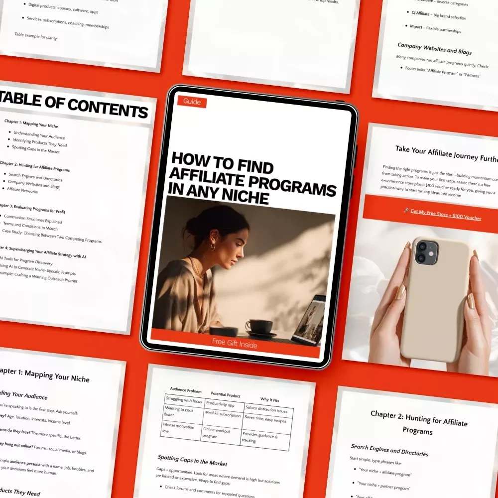 How to Find Affiliate Programs in Any Niche – Ultimate Guide to Discovering Lucrative Affiliate Opportunities, Commission Strategies, and AI-Powered Niche Insights