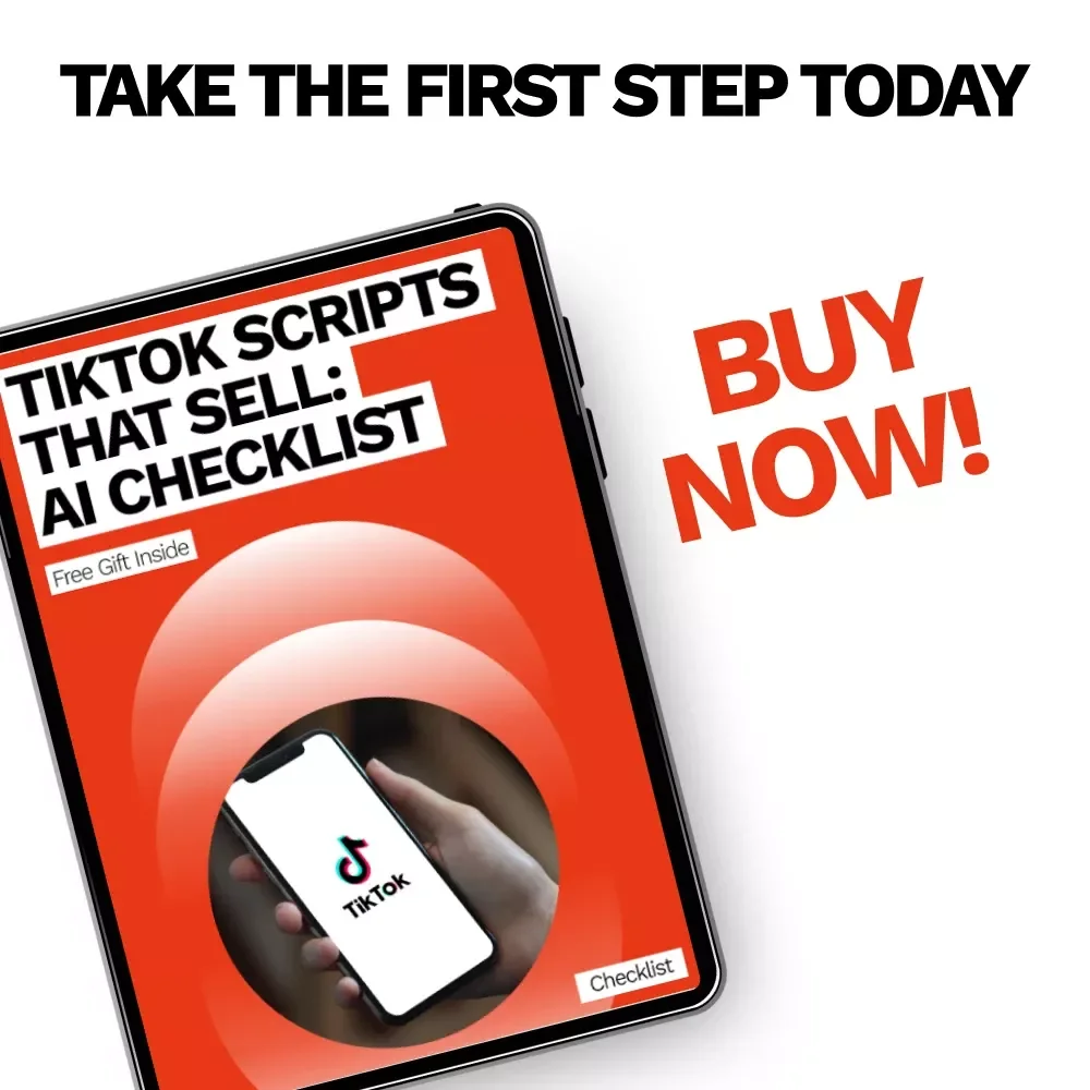 TikTok Scripts That Sell: AI Checklist | AI TikTok Video Script Generator for Viral Hooks, High-Converting Content & Creator Growth