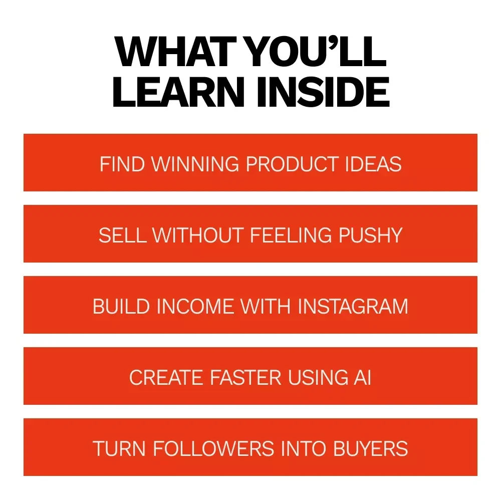 Insta Products That Sell – A Step-by-Step Guide to Creating Profitable Digital Products for Instagram Creators & Online Entrepreneurs