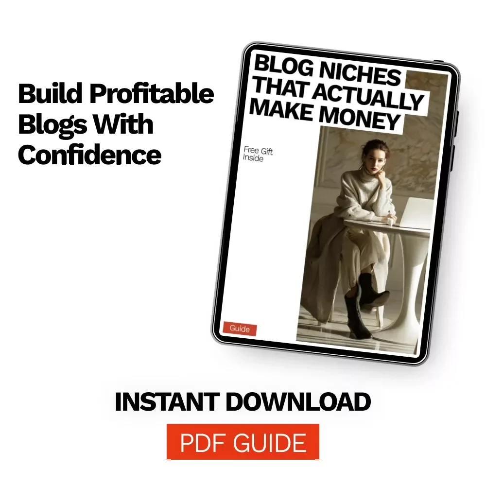 Blog Niches That Actually Make Money – Profitable Blog Niches Guide for Smart Bloggers, Content Creators & Digital Entrepreneurs