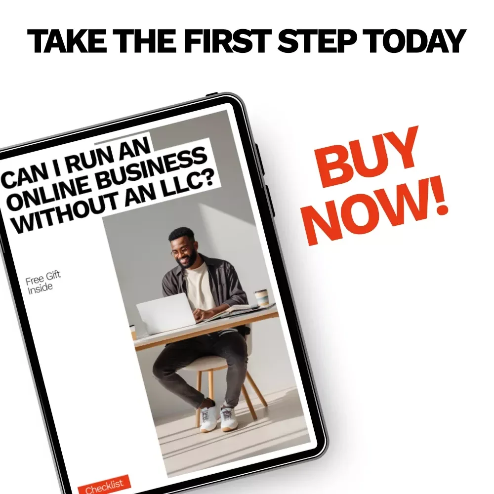 Can I Run an Online Business Without an LLC Checklist – Your Step-by-Step Guide to Starting a Business Without Forming an LLC, Essential Tips for Freelancers, Creators, and Online Sellers