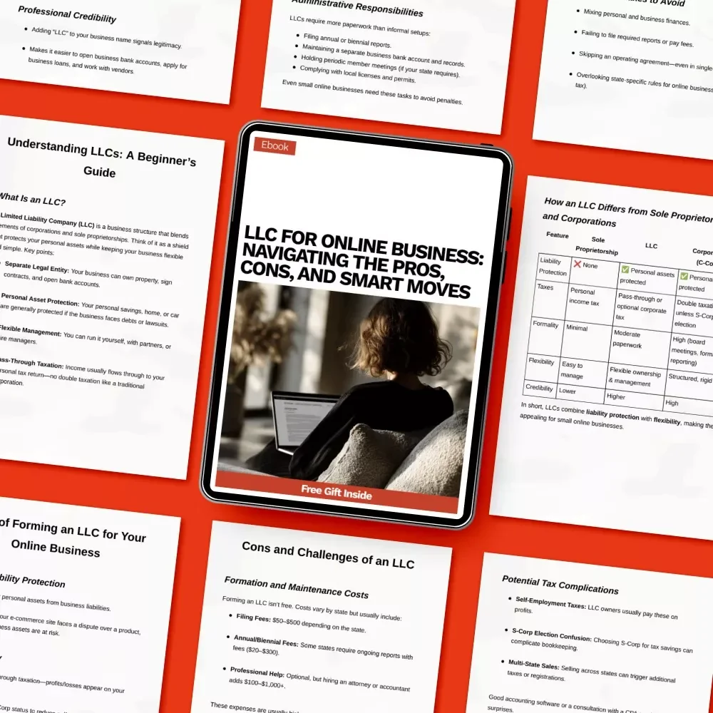 LLC for Online Business: Navigating the Pros, Cons, and Smart Moves | Clear Guide to llc for online business pros and cons for Digital Entrepreneurs