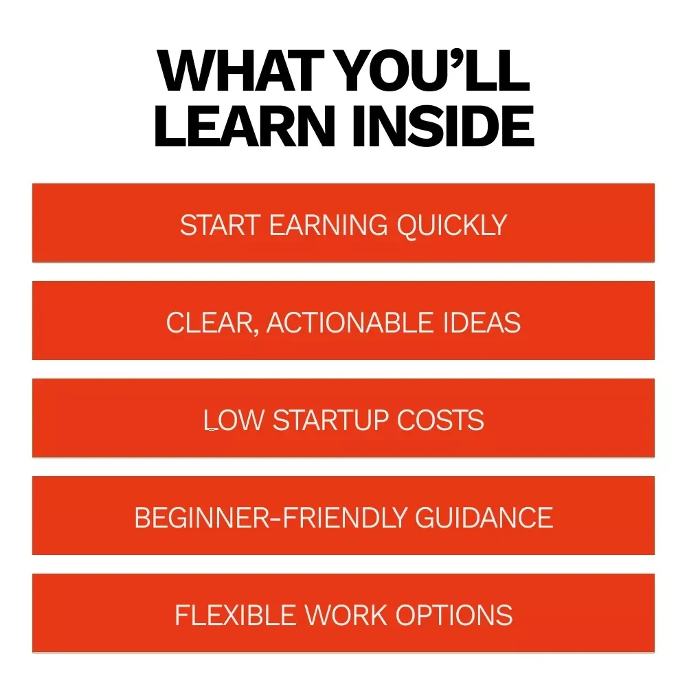 10 Home-Based Ideas You Can Start Tomorrow – Actionable Checklist for Beginners | Simple Side Hustle Ideas from Home