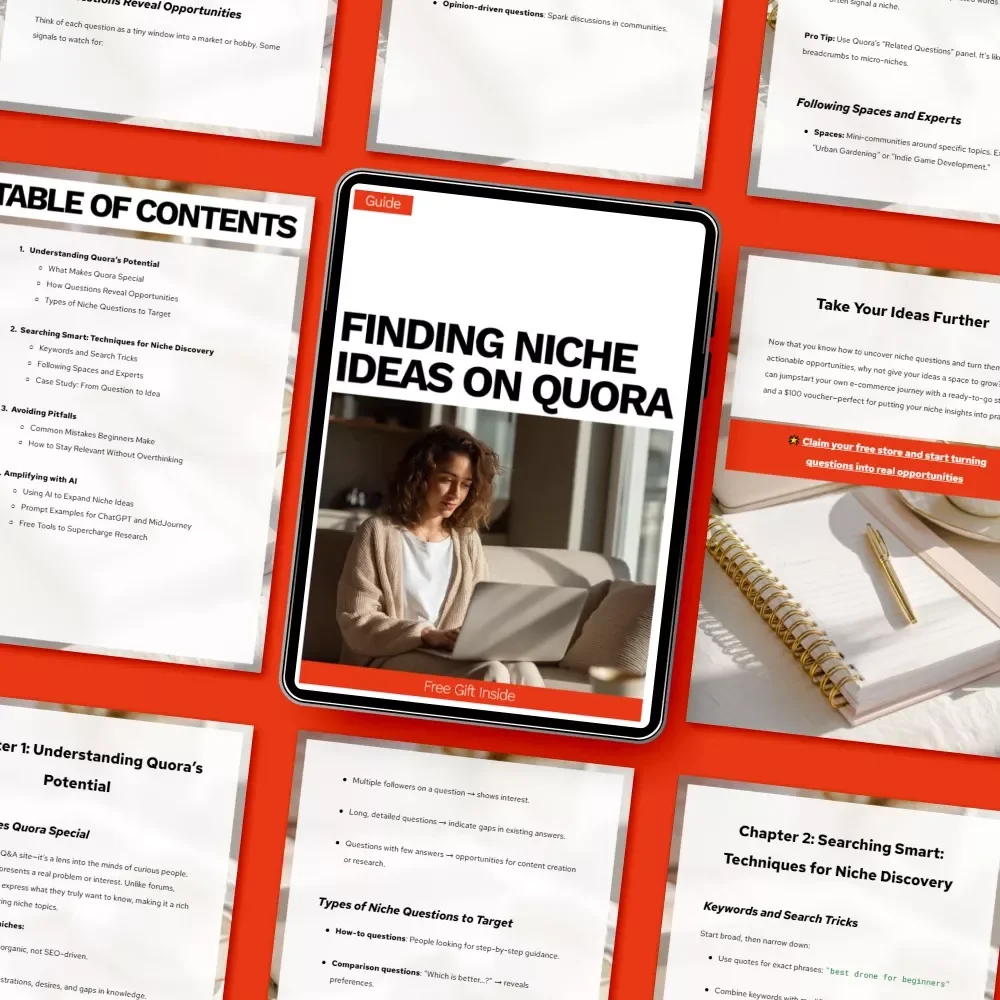 Finding Niche Ideas on Quora – Step-by-Step Guide for Using Quora to Find Niche Questions, Profitable Content Ideas, Market Research & Digital Product Inspiration