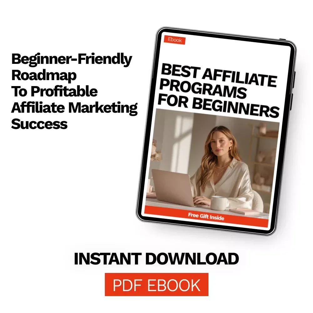 Best Affiliate Programs for Beginners | Step-by-Step Affiliate Marketing Ebook for Passive Income, Online Business & Digital Marketing Starters
