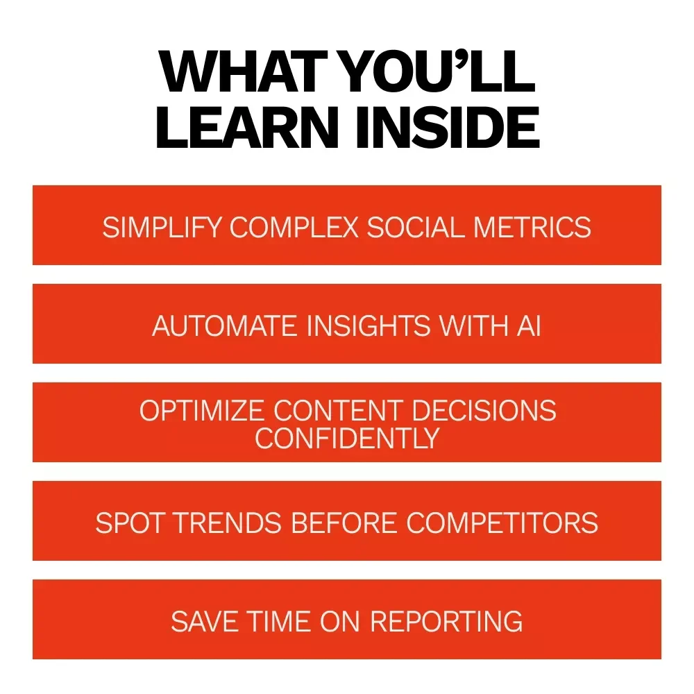 AI Secrets to Master Social Media Analytics | Ebook Guide Using AI to Analyze Your Social Media Analytics for Smarter Growth
