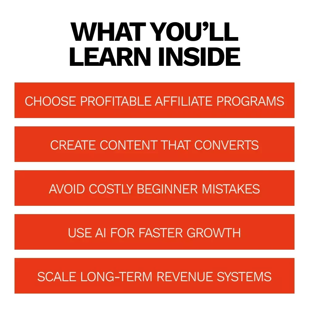 Crypto Affiliate Marketing Unlocked – Step-by-Step Ebook Guide to Profitable Crypto Affiliate Marketing Programs, Beginner to Advanced Digital Download
