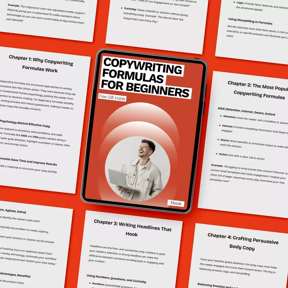 Copywriting Formulas for Beginners – Action-Driven eBook Guide to Proven Copywriting Formulas for Beginners, Headlines, CTAs & Conversion Copy