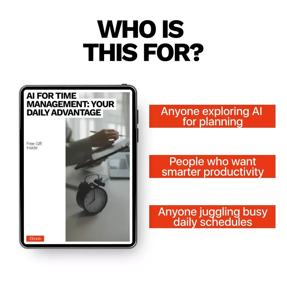 AI for Time Management: Your Daily Advantage – Smart Scheduling Ebook for Productivity, Focus & Workflows | ai for time management and scheduling