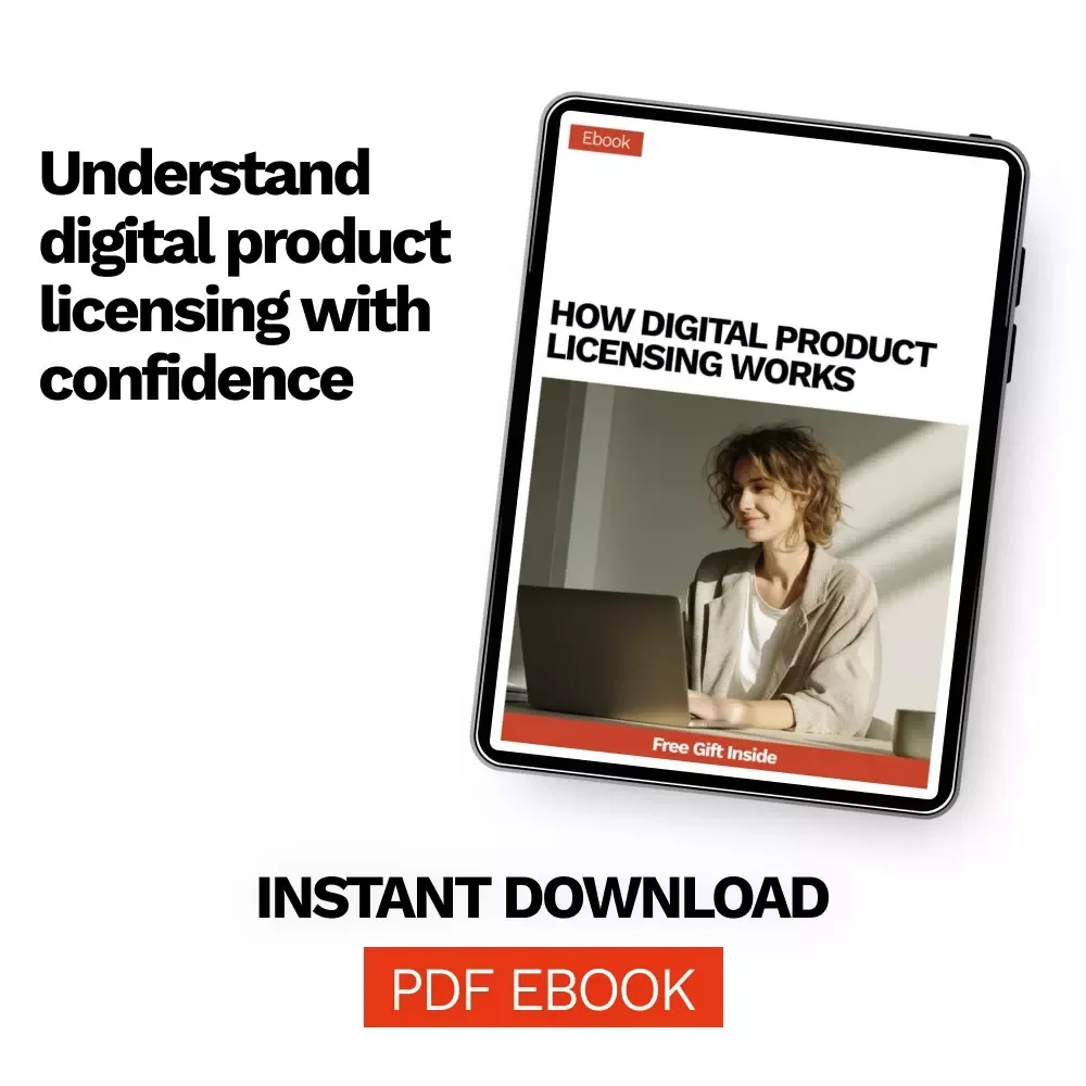 How Digital Product Licensing Works – Simple Guide to Digital Product Licensing How It Works for Creators & Buyers | eBook Download