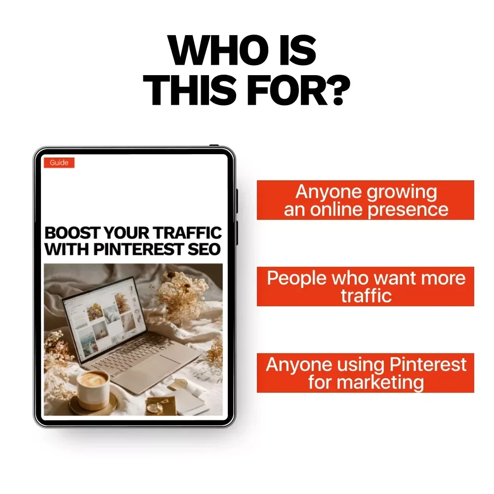 Boost Your Traffic with Pinterest SEO: Ultimate Guide with Pinterest SEO Tips for More Traffic, Pin Design Strategies & AI-Powered Growth Checklist