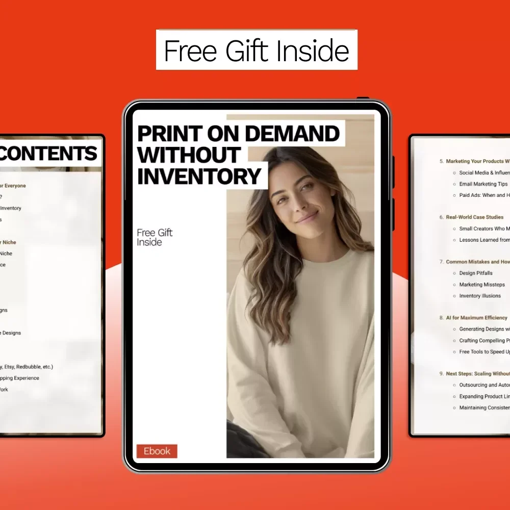 Print on Demand Without Inventory: The Ultimate eBook Guide to Starting a Successful Online Store, Designs That Sell, AI Tools, Marketing Strategies & Scaling