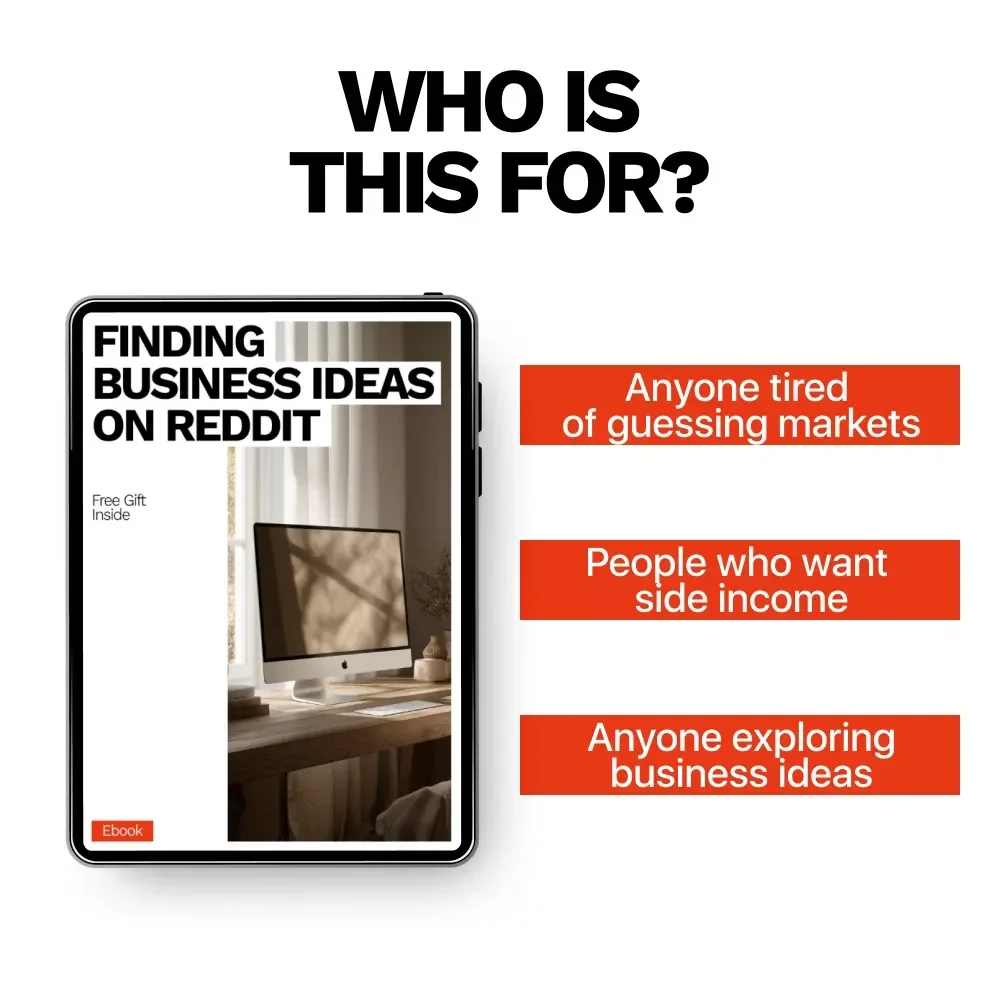 Finding Business Ideas on Reddit – Practical Ebook for Reddit Niche Discovery for Business Ideas, Market Research & Digital Product Validation