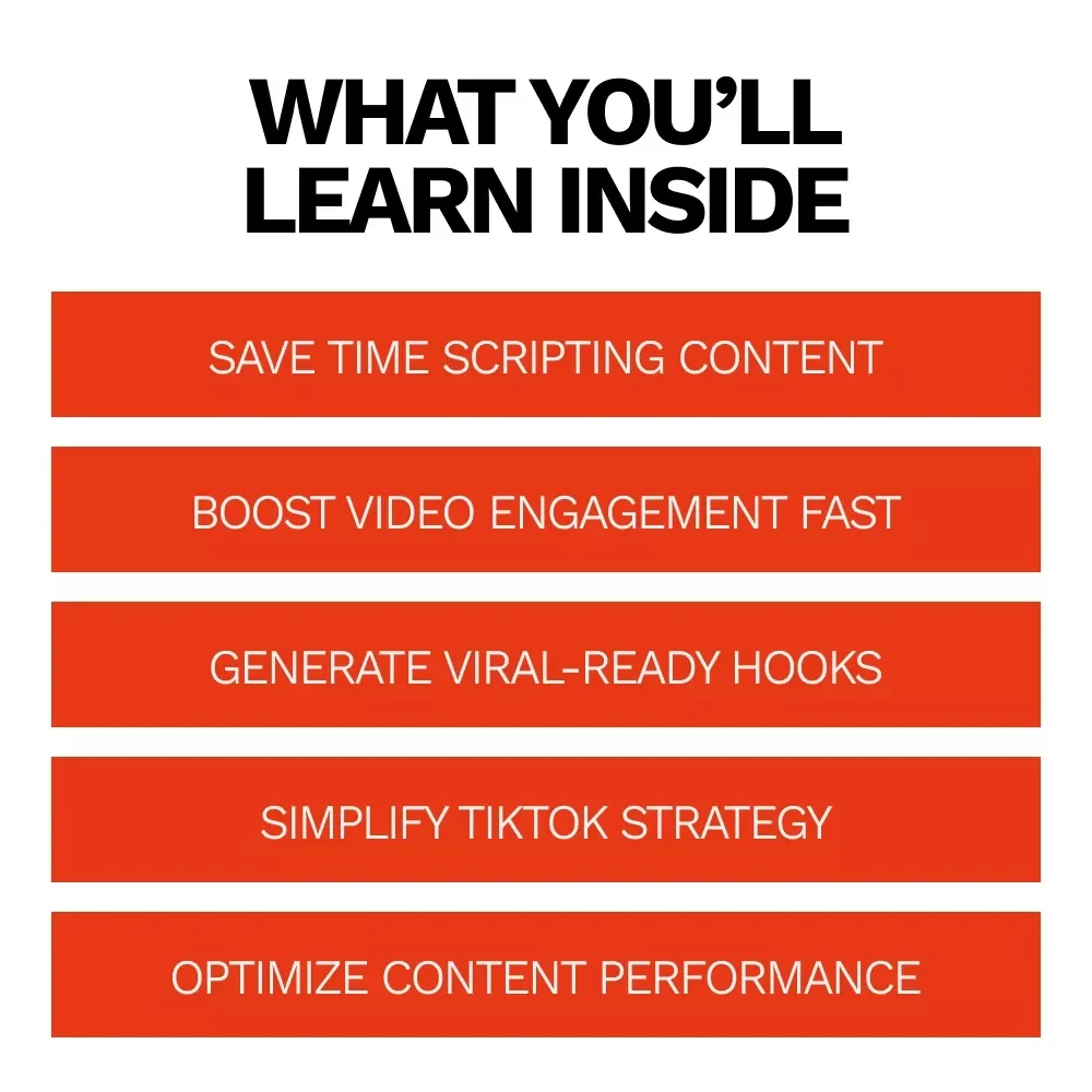 TikTok Scripts That Sell: AI Checklist | AI TikTok Video Script Generator for Viral Hooks, High-Converting Content & Creator Growth