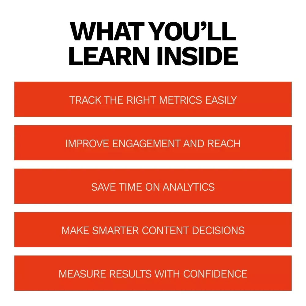 Social Media Analytics Checklist – Social Media Analytics What to Track | Easy Metrics Guide for Growth, Engagement & Conversions