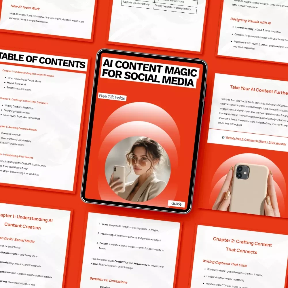 AI Content Magic for Social Media | Practical Guide to ai content creation for social media, Captions, Visuals & Workflow Automation