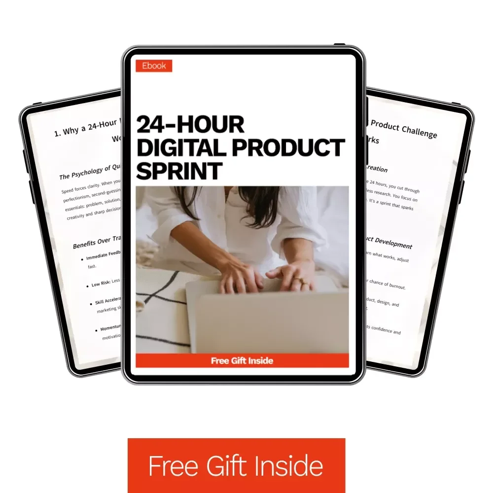 24-Hour Digital Product Sprint: The Ultimate eBook for Creating a Digital Product in 24 Hours