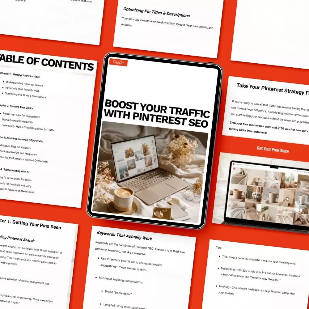 Boost Your Traffic with Pinterest SEO: Ultimate Guide with Pinterest SEO Tips for More Traffic, Pin Design Strategies & AI-Powered Growth Checklist