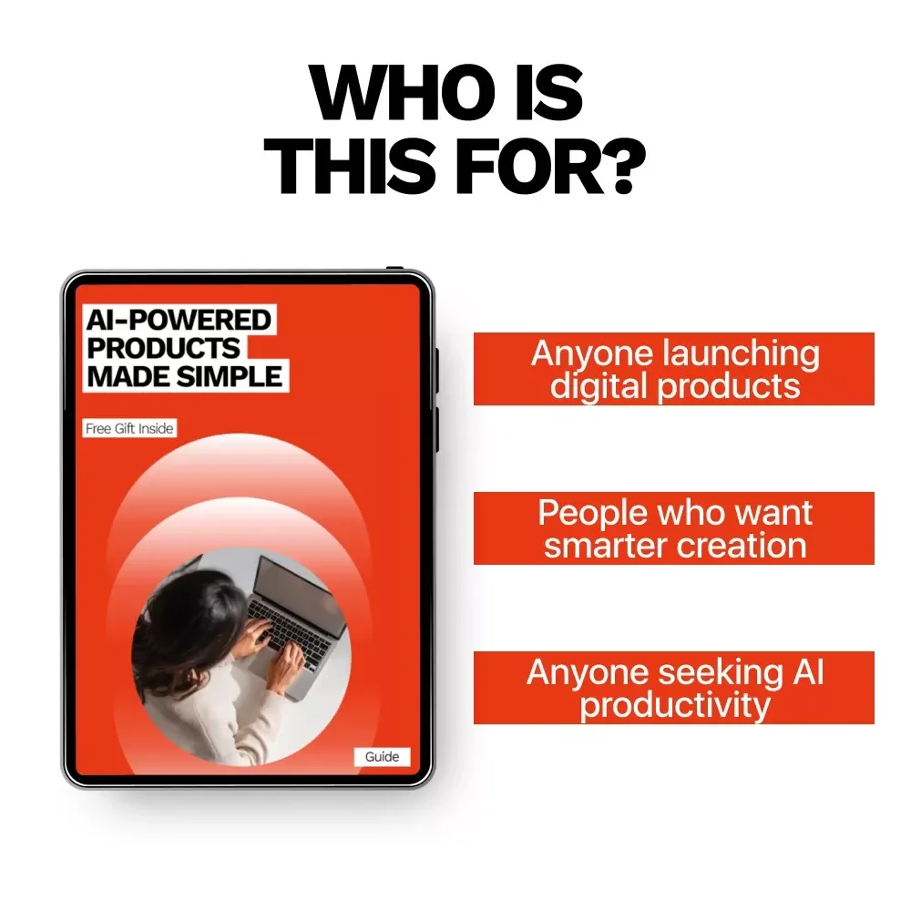 AI-Powered Products Made Simple: The Ultimate Guide on How to Use ChatGPT to Create Digital Products, eBooks, Checklists, and More