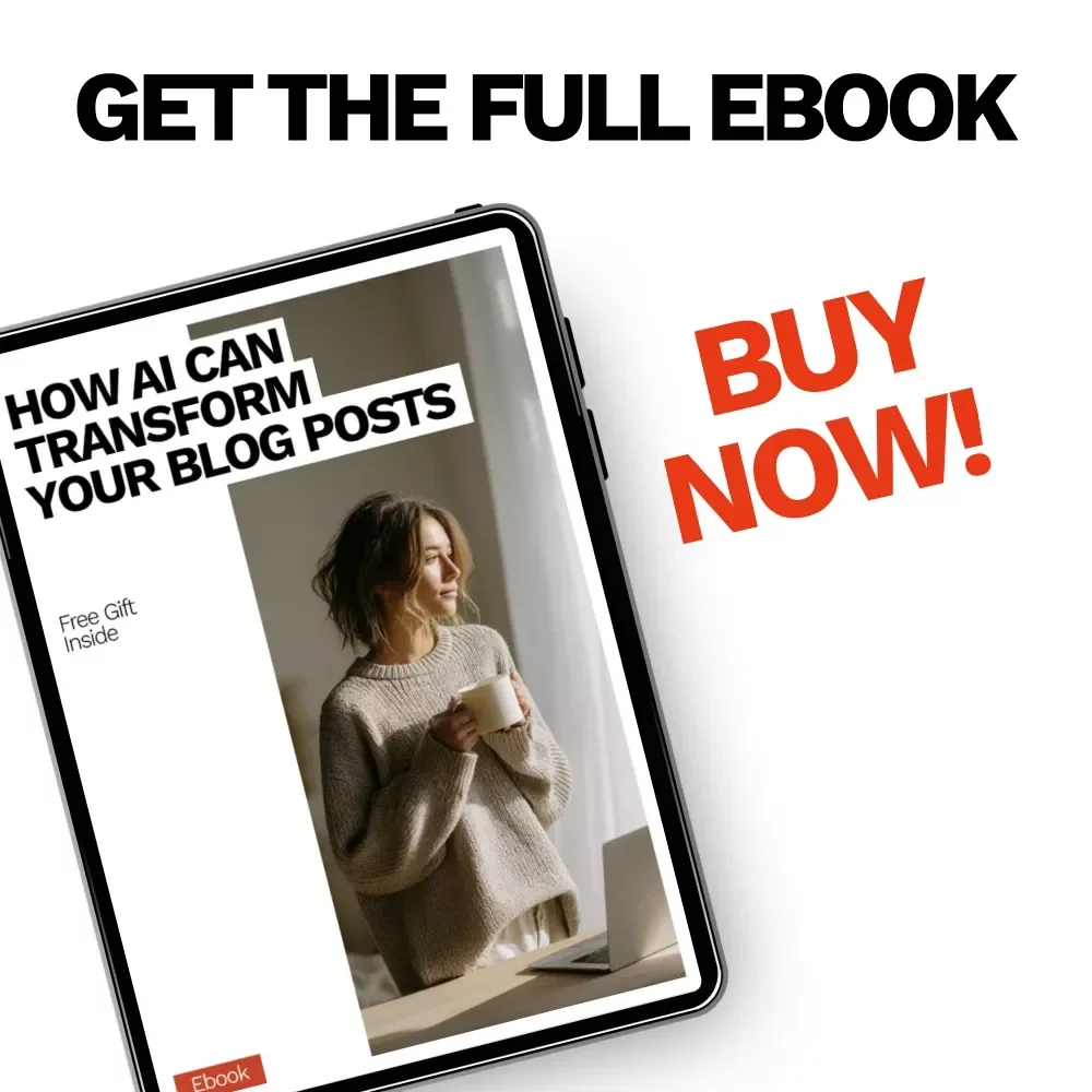 How AI Can Transform Your Blog Posts – Smart eBook Guide to ai writing tools for blog posts, Faster Content Creation, Better SEO & Consistent Blogging