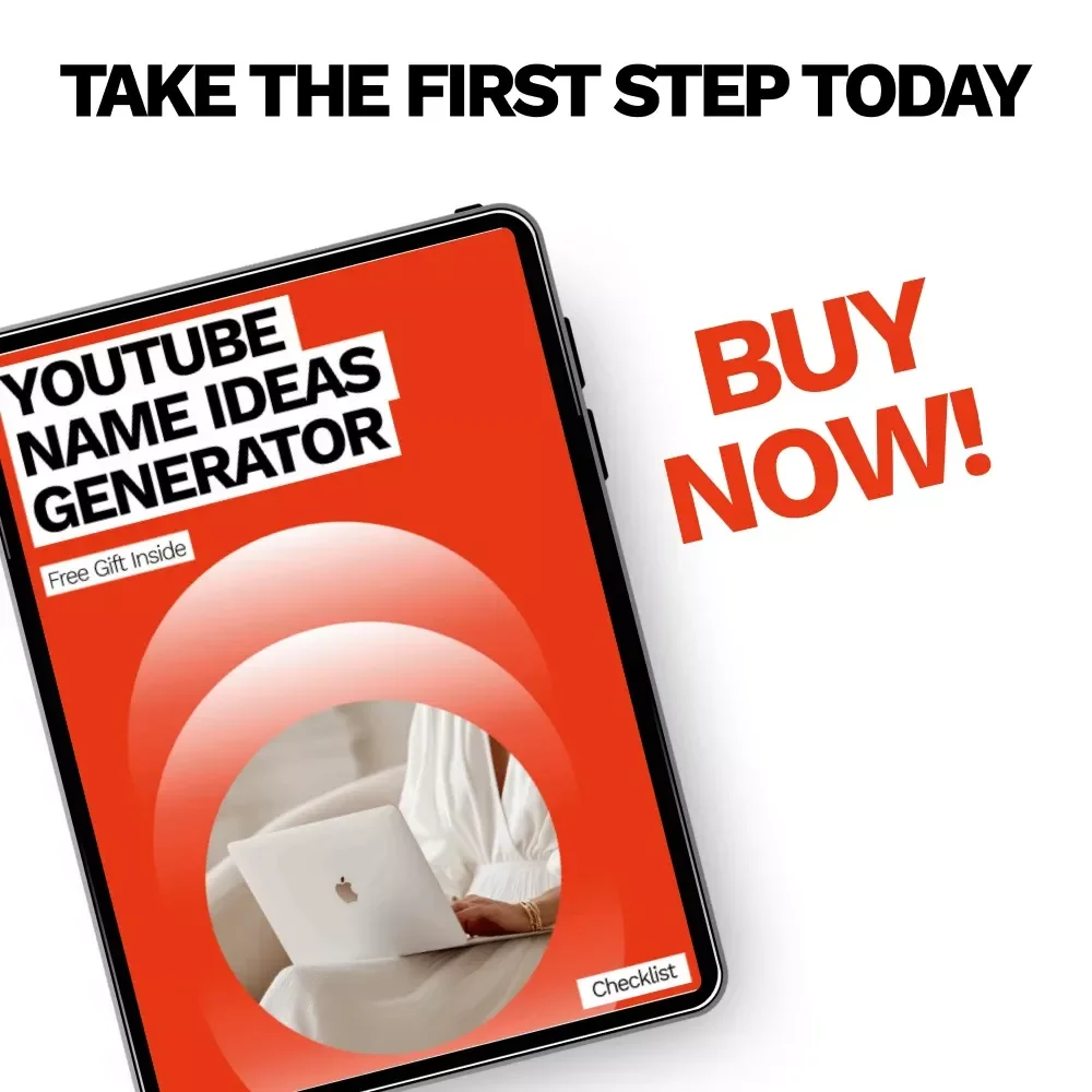 YouTube Name Ideas Generator Checklist – Easy YouTube Channel Name Ideas Generator for Creators, Beginners & Brands