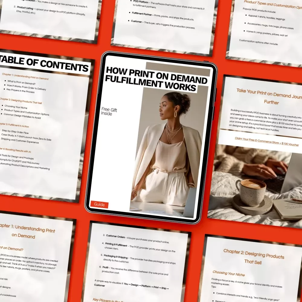 How Print on Demand Fulfillment Works – Complete Guide to the Print on Demand Fulfillment Process Explained, Design, AI Tools & Selling Tips