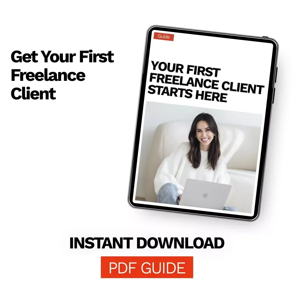 Your First Freelance Client Starts Here – Step-by-Step Guide on How to Get Your First Freelance Client, eBook, Checklist for Beginners