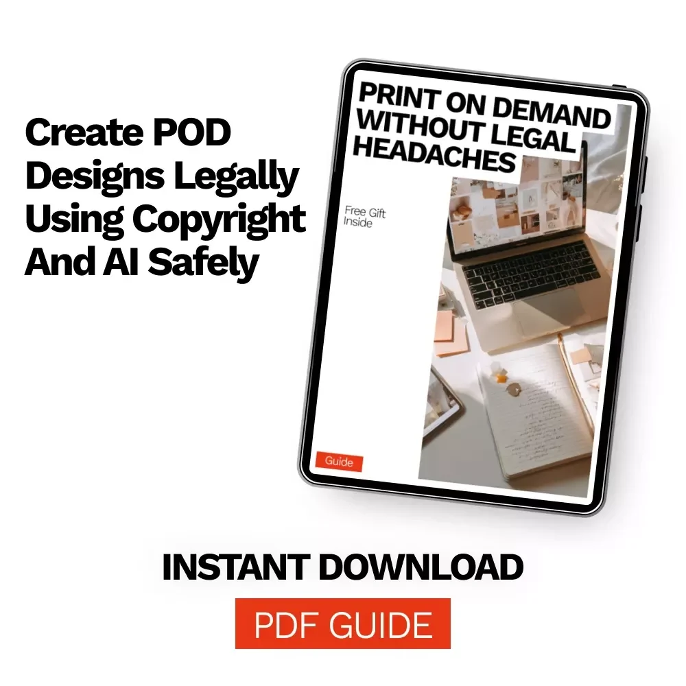 Print on Demand Without Legal Headaches – Practical Guide to Print on Demand Copyright Rules to Avoid for Sellers & Designers