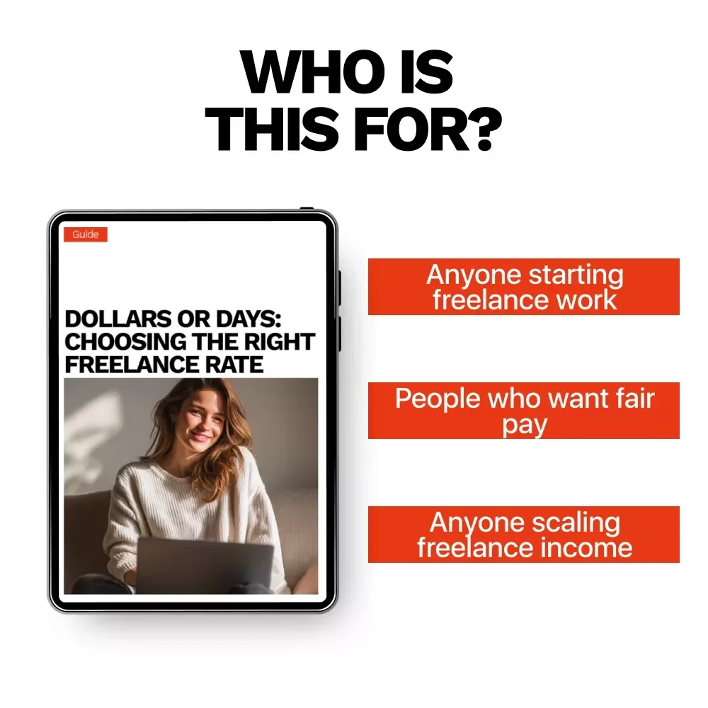 Dollars or Days: Choosing the Right Freelance Rate – Smart Guide to hourly rate vs project rate for freelancers