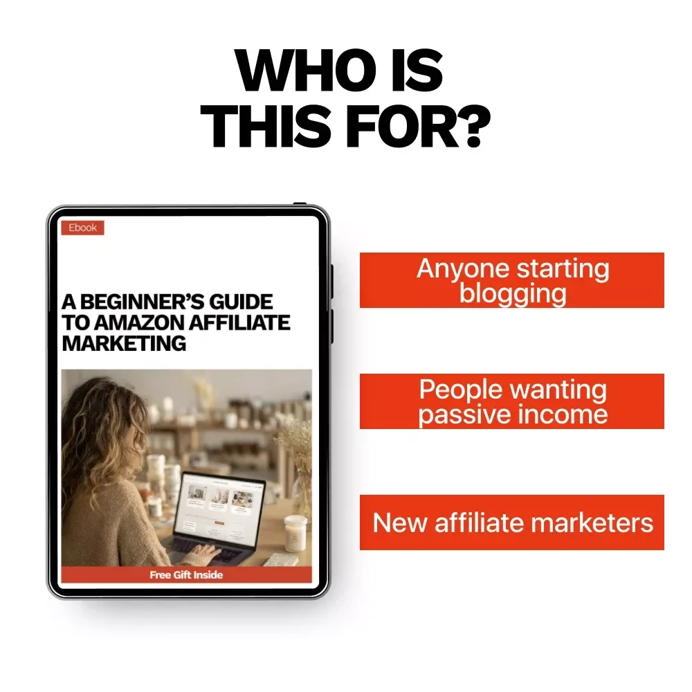 A Beginner’s Guide to Amazon Affiliate Marketing | Step-by-Step Ebook for New Bloggers | Amazon Affiliate Marketing for New Blogs