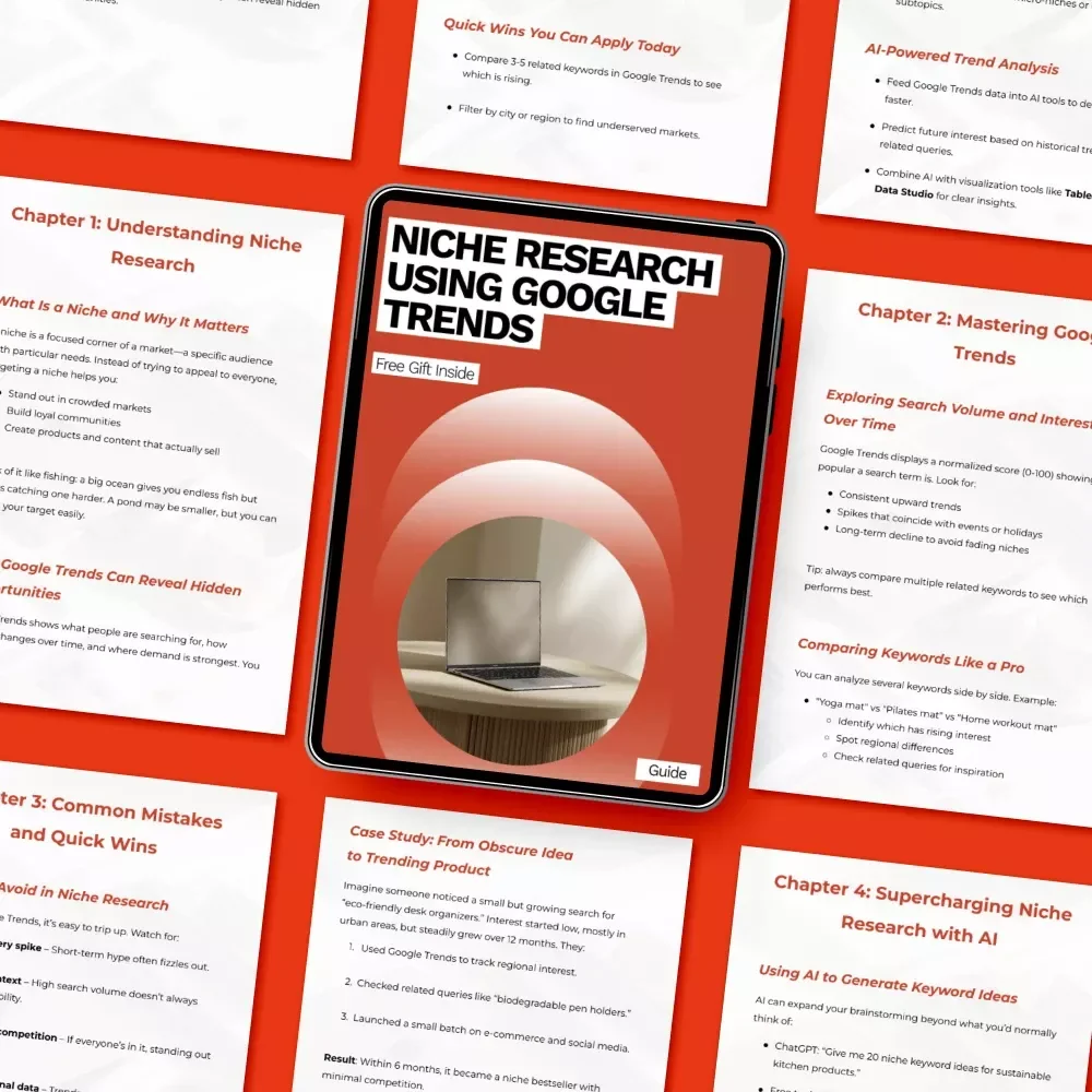 Niche Research Using Google Trends – Step-by-Step Guide for Profitable Ideas, Keyword Discovery & Trend Analysis for Online Businesses