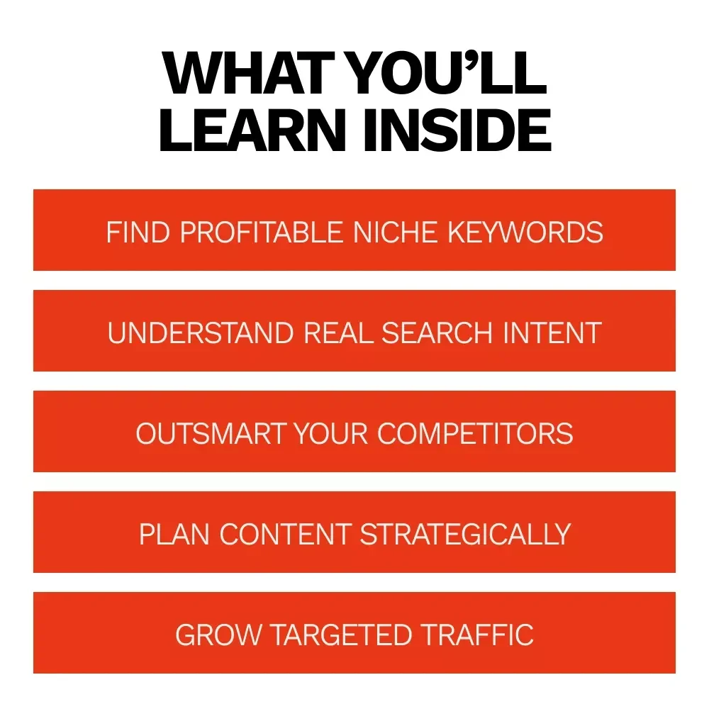 Mastering Keyword Research for Your Market – A Practical eBook on how to do keyword research for your niche, Find Profitable Keywords, Analyze Competitors & Build Targeted Traffic
