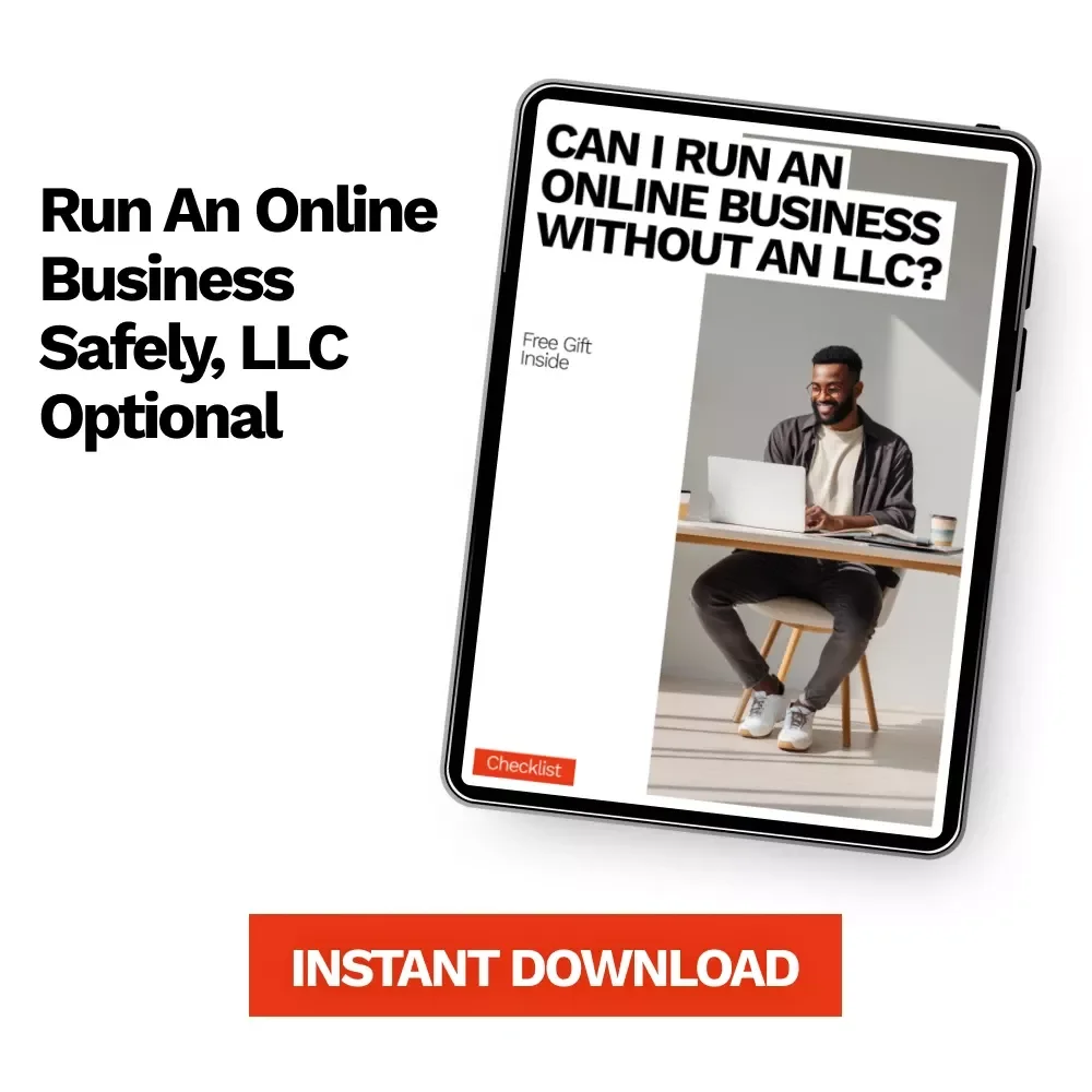Can I Run an Online Business Without an LLC Checklist – Your Step-by-Step Guide to Starting a Business Without Forming an LLC, Essential Tips for Freelancers, Creators, and Online Sellers