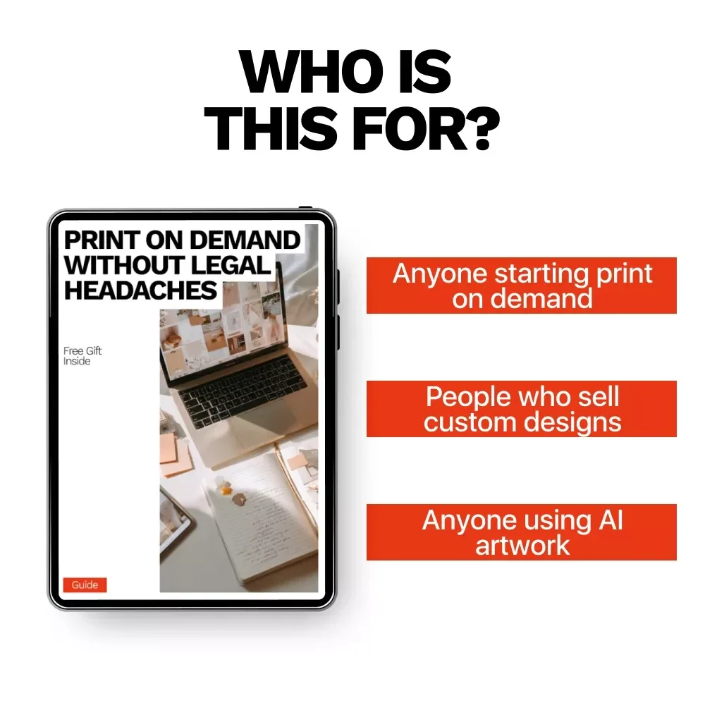 Print on Demand Without Legal Headaches – Practical Guide to Print on Demand Copyright Rules to Avoid for Sellers & Designers