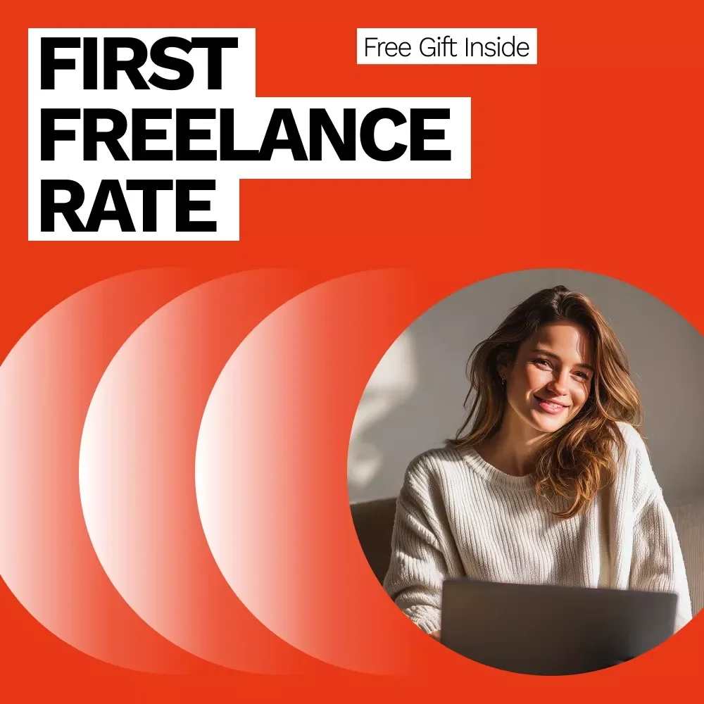 First Freelance Rate: How to Price Yourself Without Fear | Beginner Freelancer Ebook on Confidence, Pricing Strategy & How to Negotiate Your First Freelance Rate