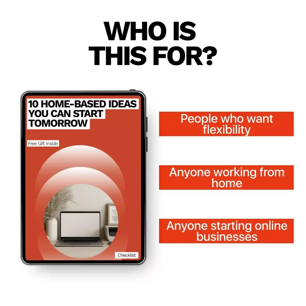 10 Home-Based Ideas You Can Start Tomorrow – Actionable Checklist for Beginners | Simple Side Hustle Ideas from Home