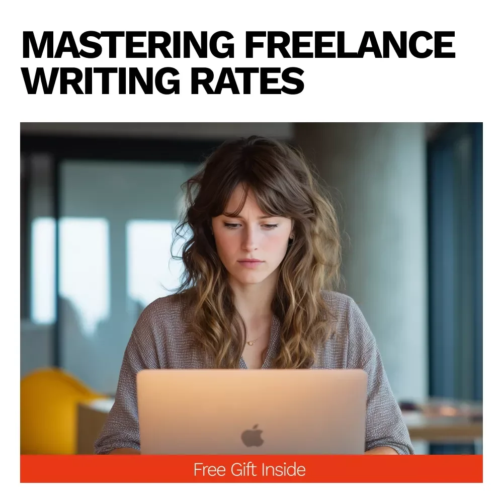 Mastering Freelance Writing Rates | Ebook Guide on How Much to Charge for Freelance Writing, Pricing Strategies, Negotiation Tips & Real Examples