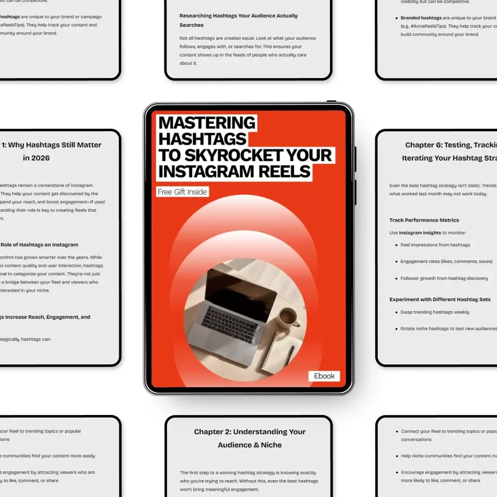 Mastering Hashtags to Skyrocket Your Instagram Reels – Ultimate Instagram Reels Hashtag Strategy eBook for Growth, Engagement & Viral Reach