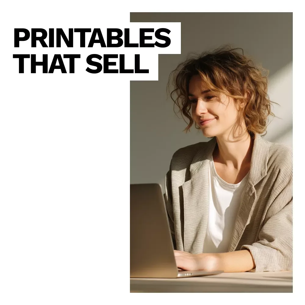 Printables That Sell: A Step-by-Step Etsy Guide | Learn How to Sell Printables on Etsy Step by Step for Passive Income