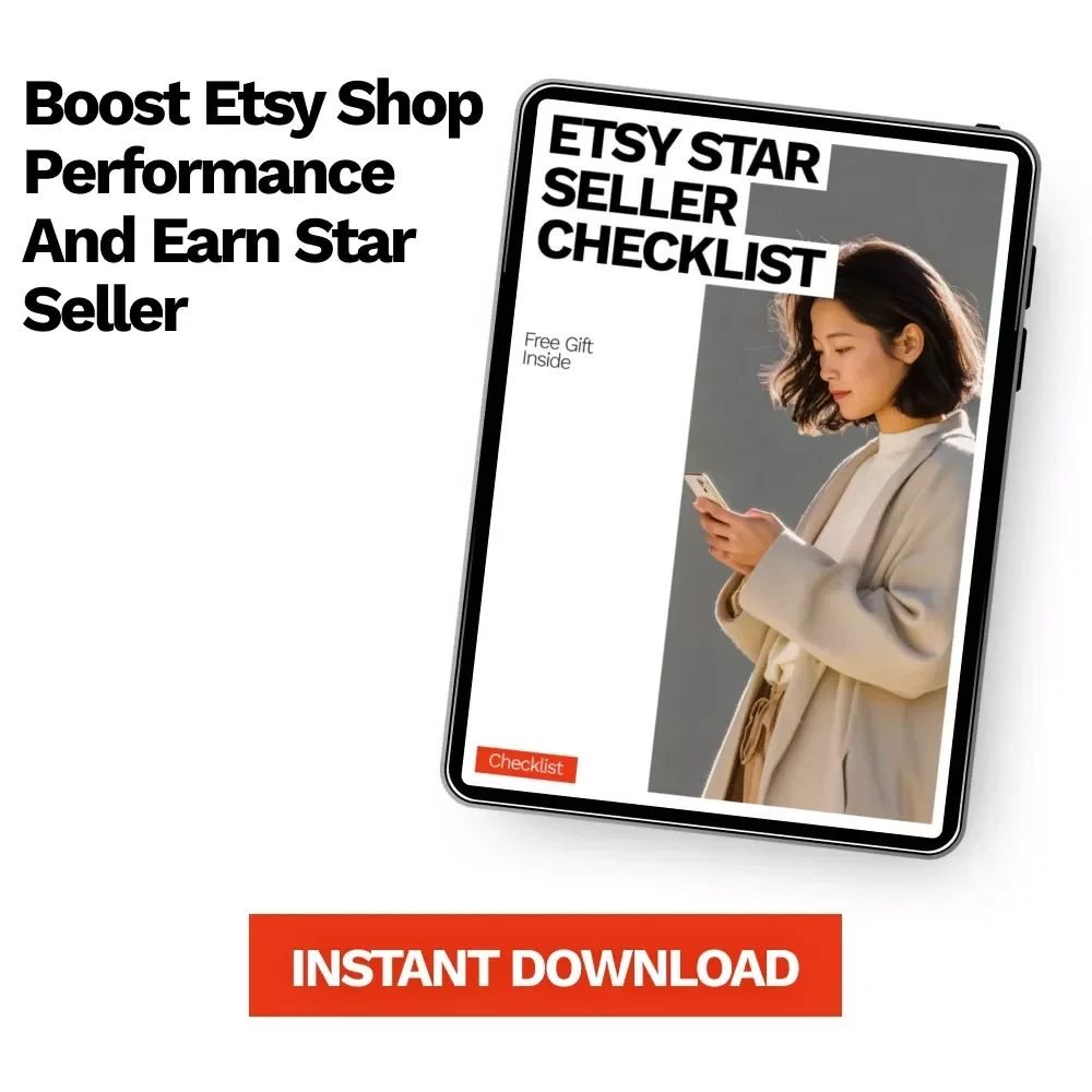 Etsy Star Seller Checklist – Ultimate Digital Download Guide, eBook, and Checklist for Boosting Your Etsy Shop Performance, Customer Service, Shipping Standards, and Positive Reviews
